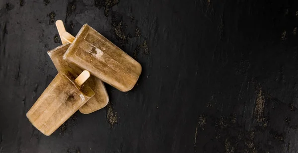 Homemade Cola Popsicles — Stock Photo, Image