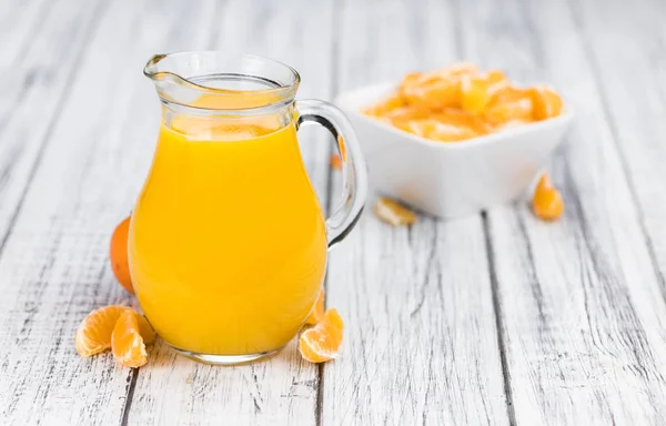 Fresh made Tangerine Juice — Stock Photo, Image