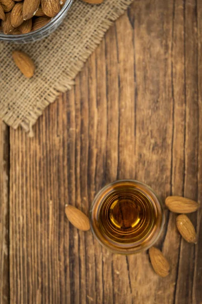 Amaretto som detaljerad närbild, selektiv inriktning — Stockfoto