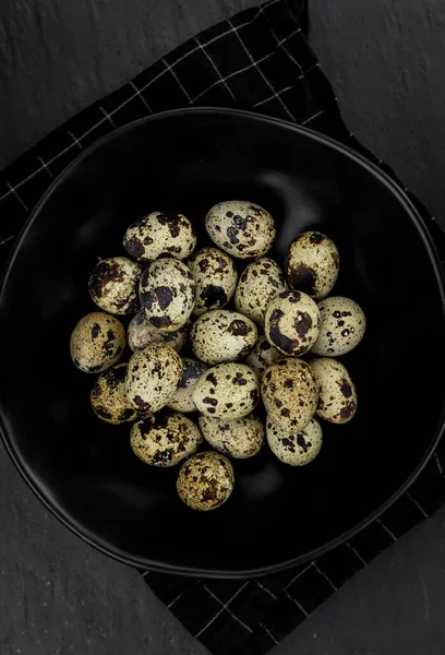 Bıldırcın Yumurtaları (seçici odak; detaylı yakın çekim) — Stok fotoğraf