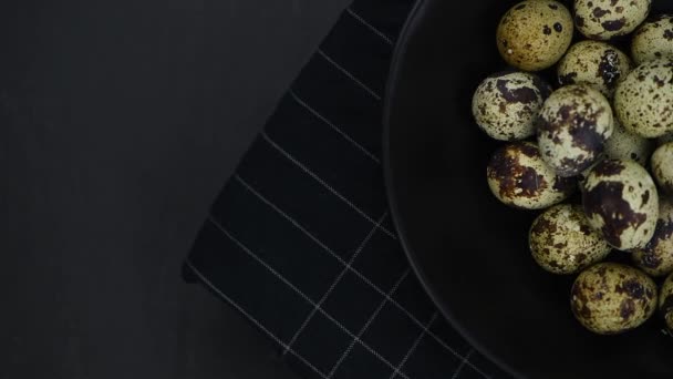 Seamless Loopable Rotating Quail Eggs — 비디오