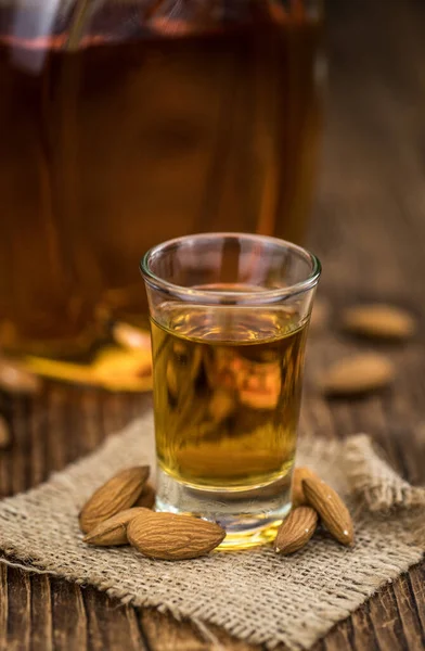 Amaretto Selektivt Fokus Detaljerad Närbild — Stockfoto