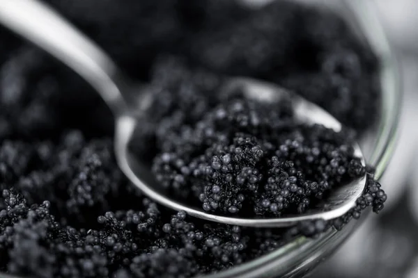 Caviar Vintage Looking Slate Slab Selective Focus — 스톡 사진