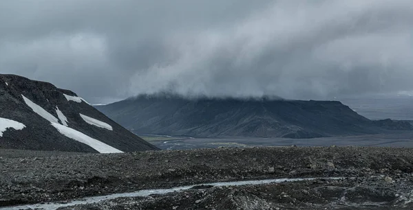 Glaciar Langjokull Oeste Islandia Durante Verano — Foto de Stock