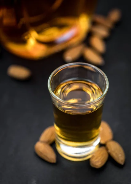 Vissa Amaretto Närbild Skott Selektivt Fokus — Stockfoto