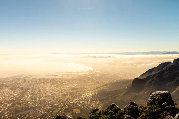 Cape Town Early Morning Sunrise Wonderful Light South Africa — Stock Photo, Image