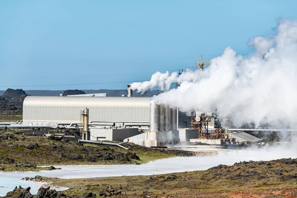 Gunnuhver Geothermal Area Western Part Iceland — Stock Photo, Image