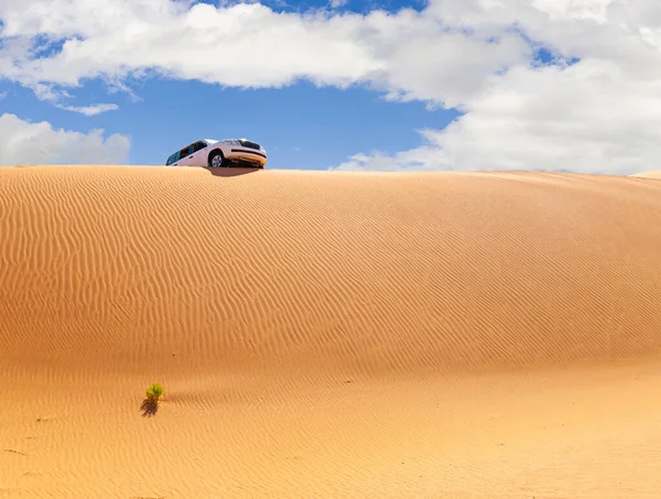 Offroad Jeep Safari Der Wunderschönen Omanischen Rub Chali Wüste — Stockfoto