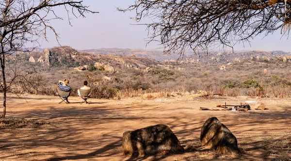 Національний Парк Матопос Півдні Зімбабве Взимку — стокове фото