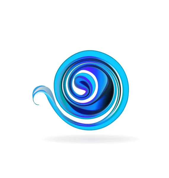 Wektor logo Wave — Wektor stockowy