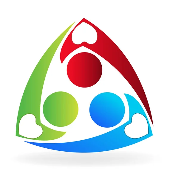 Логотип благотворительных организаций — стоковый вектор