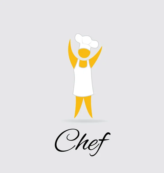 Szef kuchni ikona logo — Wektor stockowy