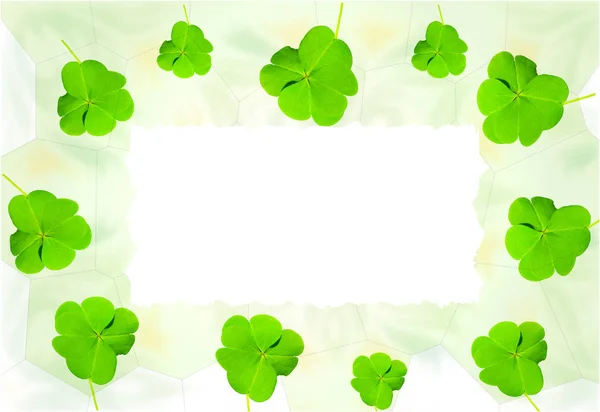 St. Patrick's Day tła szablonu — Zdjęcie stockowe
