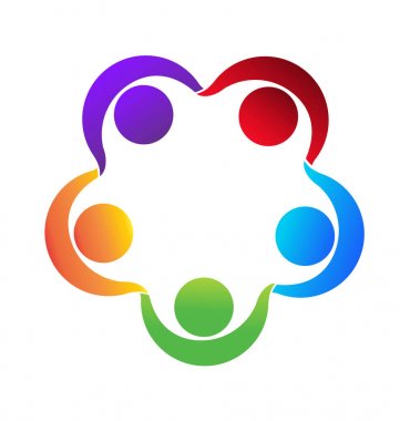 ekip çalışması eller logo holding