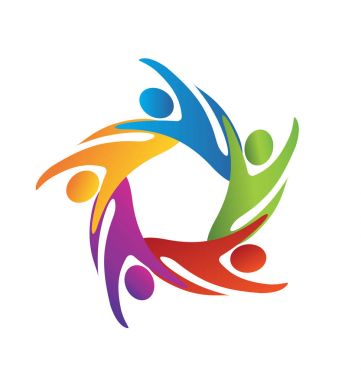 Takım çalışması iş insanlar logosu