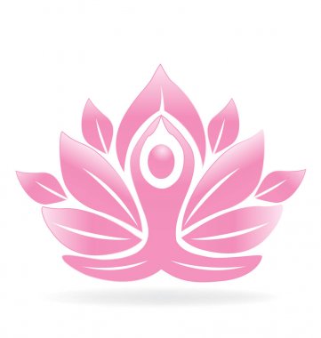 Lotus yoga logosu