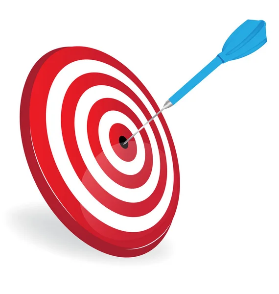 Цільова dart логотип — стоковий вектор