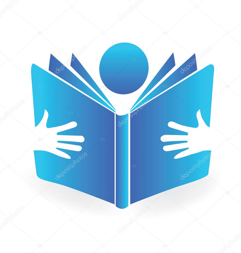  Book logo  Reading concept  Stock Vector  Glopphy 169061632
