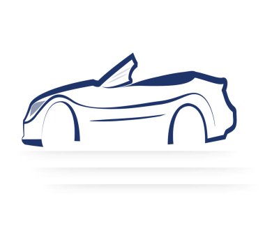 Logo araba siluet