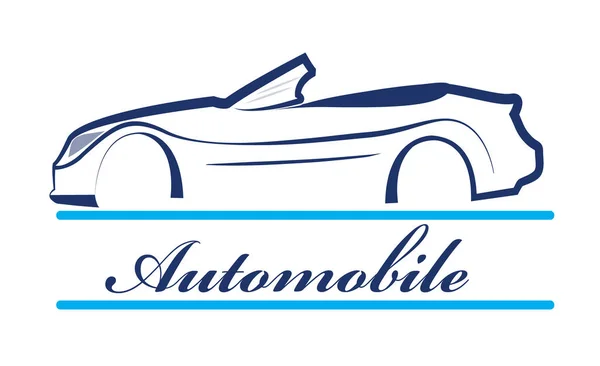 Logo samochód sport — Wektor stockowy