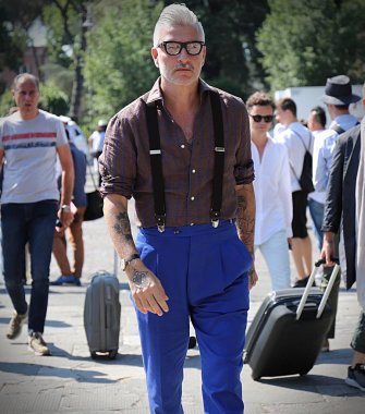 Üzerinde sokak Floransa