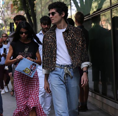 Üzerinde sokak Milan