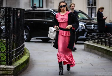 London Fashion Week Streetsytle 18 Şubat 2019