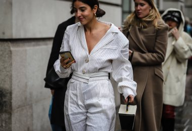 London Fashion Week Streetsytle 18 Şubat 2019