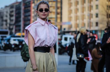 Milano Moda Haftası Sokak Stili 20 Şubat 2019