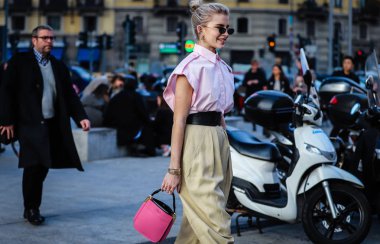 Milano Moda Haftası Sokak Stili 20 Şubat 2019