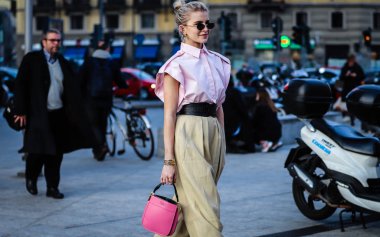 Milano Moda Haftası Sokak Stili 20 Şubat 2019