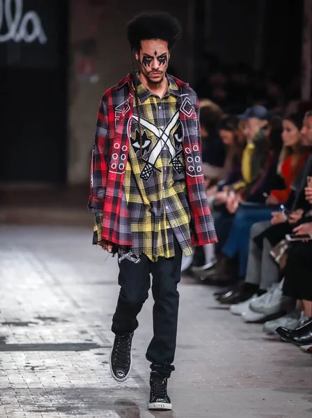 Pokaz mody Haculla we Florencji styczeń 10 2019. — Zdjęcie stockowe