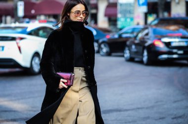 Milano Moda Haftası Sokak Stili 21 Şubat 2019