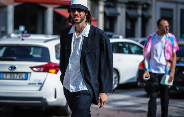 Milano Streetstyle 15 Giugno 2019 —  Fotos de Stock