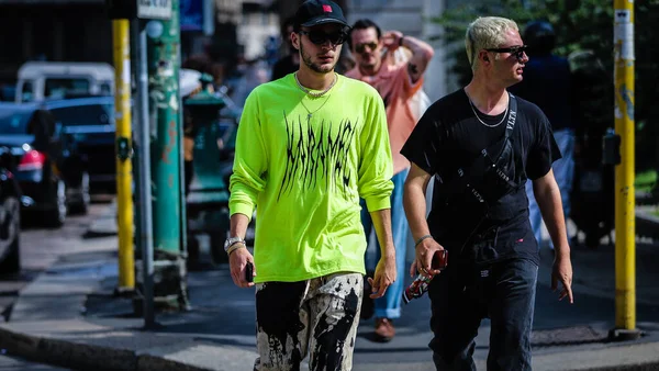 Milano Streetstyle 15 Giugno 2019 — Φωτογραφία Αρχείου