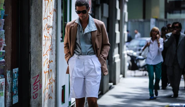 Milano Streetstyle 15 Giugno 2019 — Φωτογραφία Αρχείου