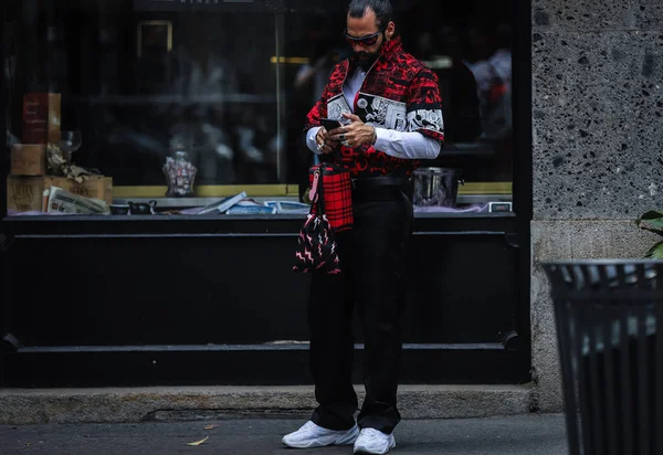 Milano Street style 15 Giugno 2019 — 图库照片