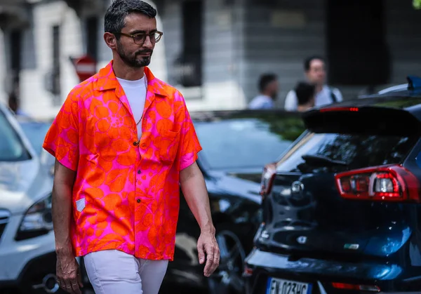 MILANO Street Style 15 Giugno 2019 — стоковое фото