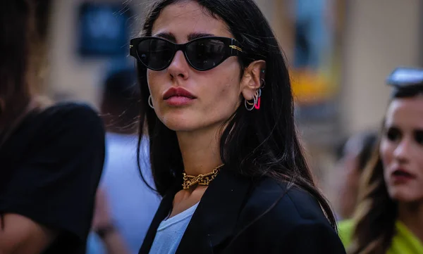 Milano Streetstyle 15 Giugno 2019 — Stock fotografie