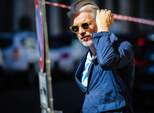 Milano Streetstyle 16 Giugno 2019 — Stock fotografie