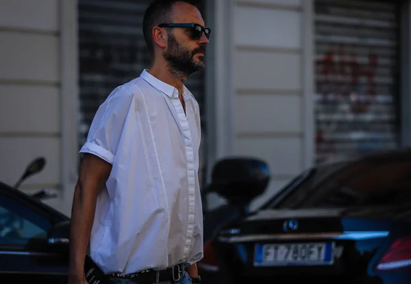 Milano Streetstyle 16 Giugno 2019 — Φωτογραφία Αρχείου