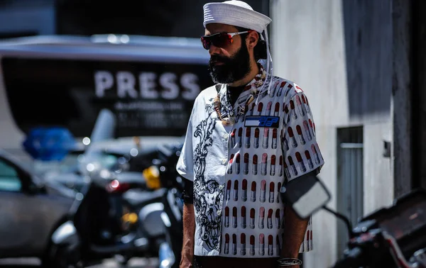 Milano Streetstyle 16 Giugno 2019 — Stock Photo, Image