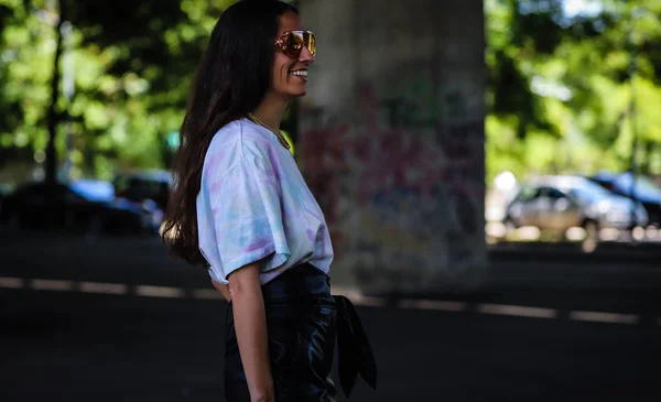 Milano Streetstyle 16 Giugno 2019 — Foto de Stock