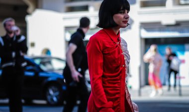 Sokak Tarzı, Sonbahar Kış 2019, Paris Moda Haftası, Fransa - 26 