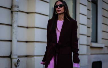 Sokak Tarzı, Sonbahar Kış 2019, Paris Moda Haftası, Fransa - 26 