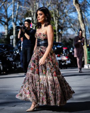 Sokak Tarzı, Sonbahar Kış 2019, Paris Moda Haftası, Fransa - 26 