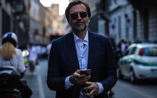 Milano Street Style 17 Giugno 2019 — стоковое фото