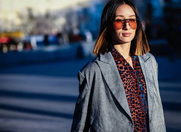 Sokak Tarzı, Sonbahar Kış 2019, Paris Moda Haftası, Fransa - 26 