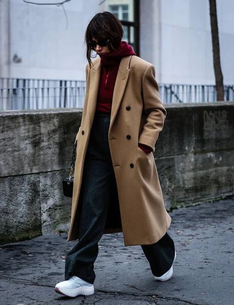 Sokak Tarzı, Sonbahar Kış 2019, Paris Moda Haftası, Fransa - 04 