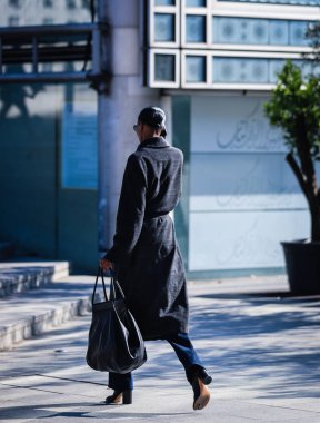 Sokak Tarzı, Sonbahar Kış 2019, Paris Moda Haftası, Fransa - 27 